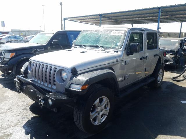 2019 JEEP WRANGLER U 1C4HJXDG9KW652616