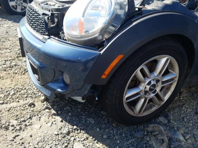 2011 MINI COOPER S WMWSV3C54BTY12399
