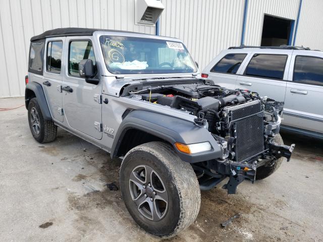 2018 JEEP WRANGLER UNLIMITED SPORT ✔️1C4HJXDGXJW168291 For Sale, Used,  Salvage Cars Auction