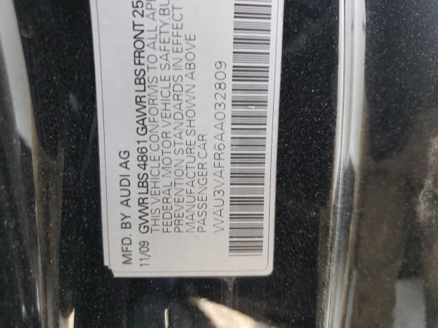 2010 AUDI S5 PRESTIG WAU3VAFR6AA032809