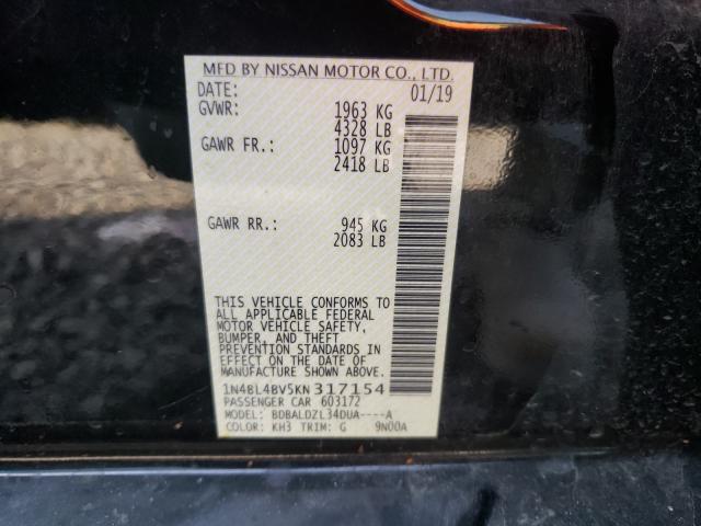1N4BL4BV5KN317154 Nissan ALTIMA S