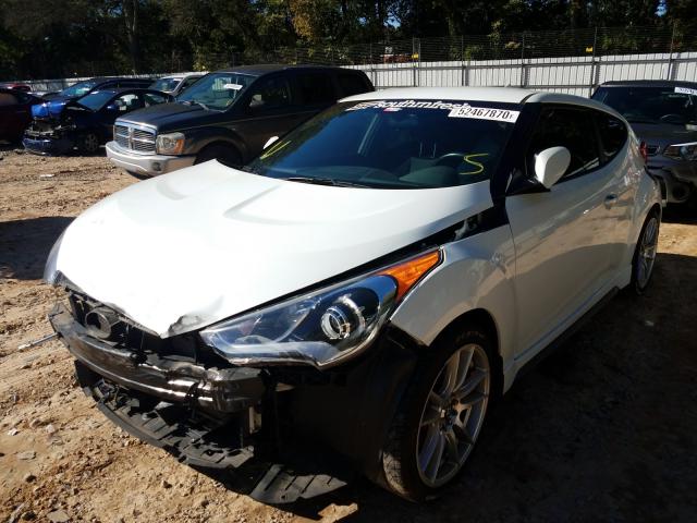 2016 HYUNDAI VELOSTER T KMHTC6AE2GU267656