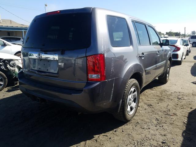 2014 HONDA PILOT LX 5FNYF3H29EB007899