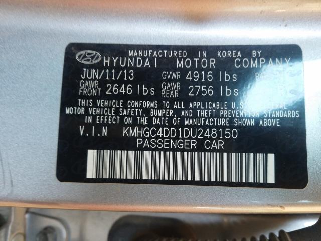 2013 HYUNDAI GENESIS 3. KMHGC4DD1DU248150