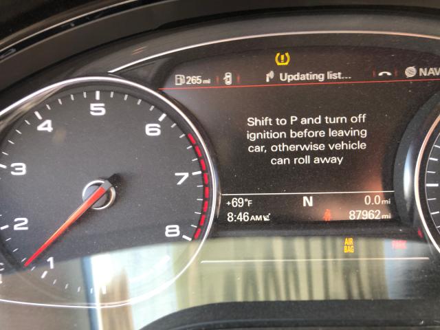 2013 AUDI A8 QUATTRO WAURGAFD4DN027534