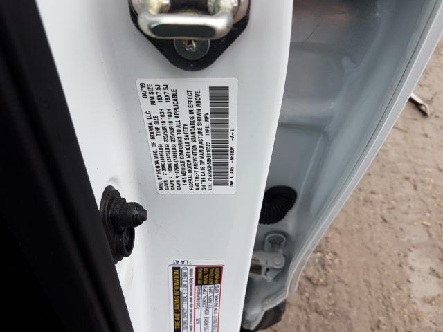 2019 HONDA CR-V EX 7FARW2H58KE016523
