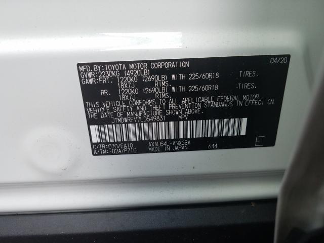 2020 TOYOTA RAV4 LIMIT JTMDWRFV7LD549831