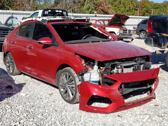 2018 Hyundai Accent Limited VIN: 3KPC34A37JE010621 Lot: 40068504