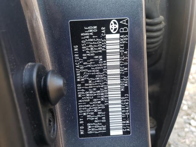 2018 TOYOTA COROLLA L 5YFBURHE3JP739484