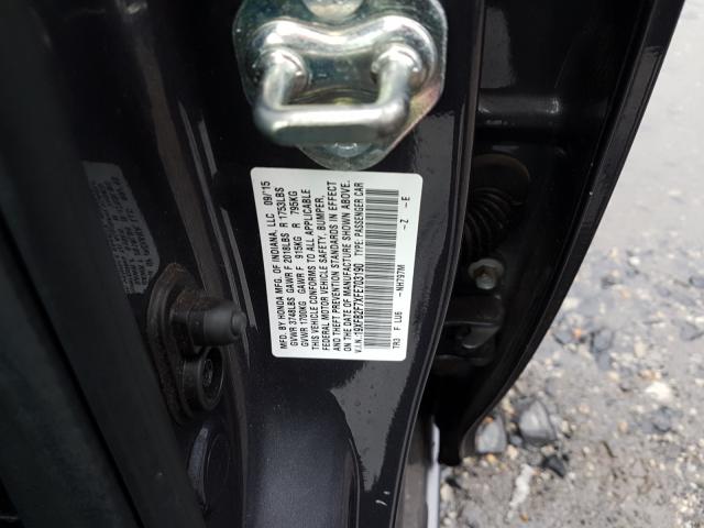 2015 HONDA CIVIC SE 19XFB2F7XFE703190