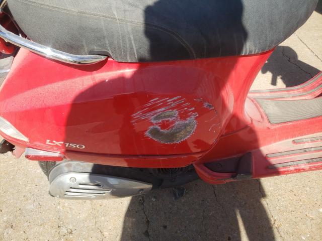 2007 VESPA LX150 ZAPM448F075009346