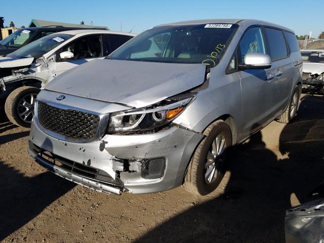 2015 KIA SEDONA L KNDMA5C15F6033730