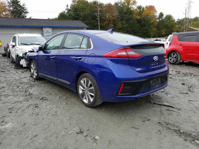 2019 HYUNDAI IONIQ LIMI KMHC85LC7KU120894