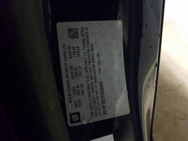 2015 CHEVROLET CAMARO LT 2G1FF1E37F9202469