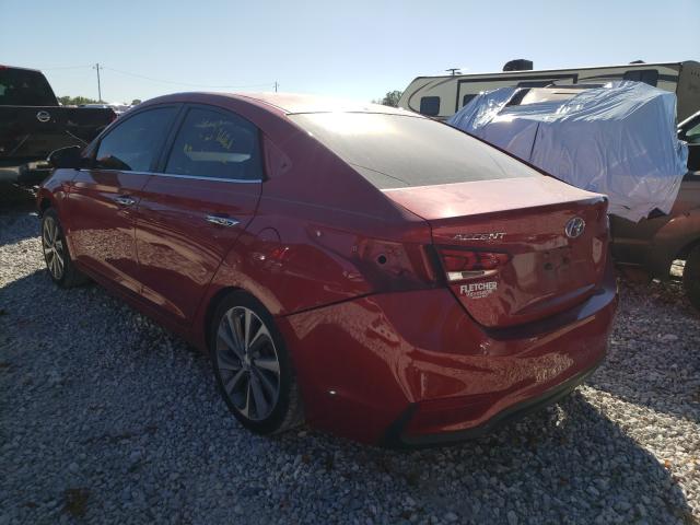 2018 Hyundai Accent Limited VIN: 3KPC34A37JE010621 Lot: 40068504