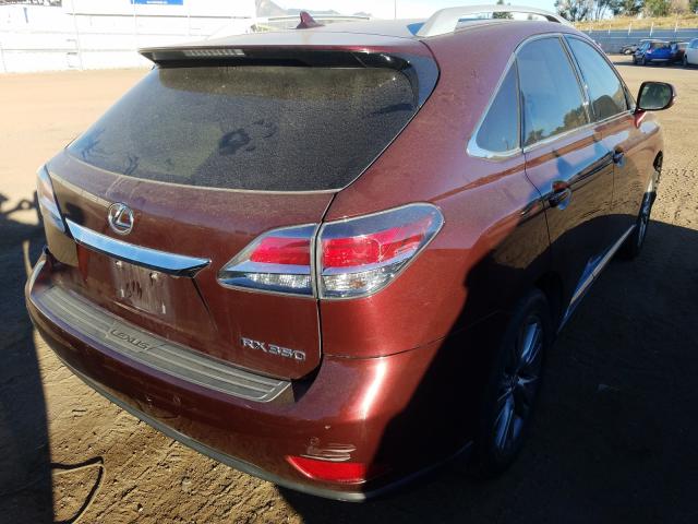 2013 LEXUS RX 350 2T2ZK1BA4DC112367