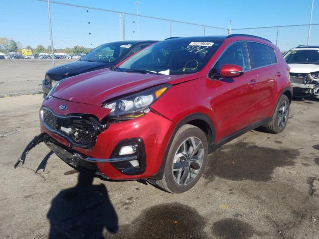 2020 KIA SPORTAGE E KNDPNCAC3L7683981