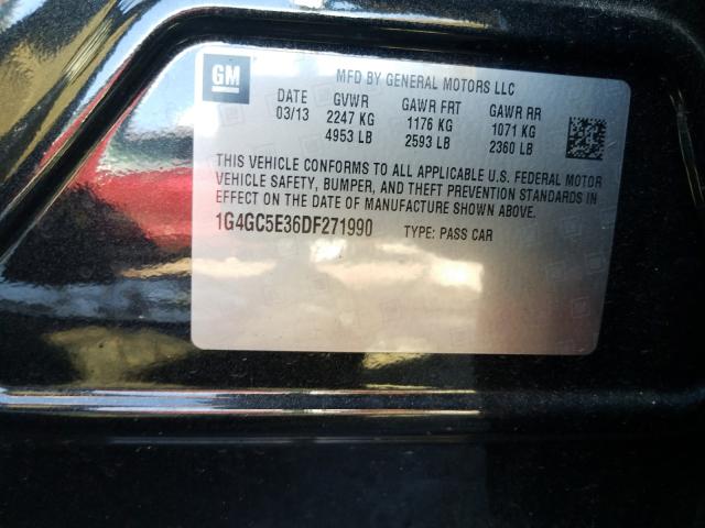 2013 BUICK LACROSSE 1G4GC5E36DF271990