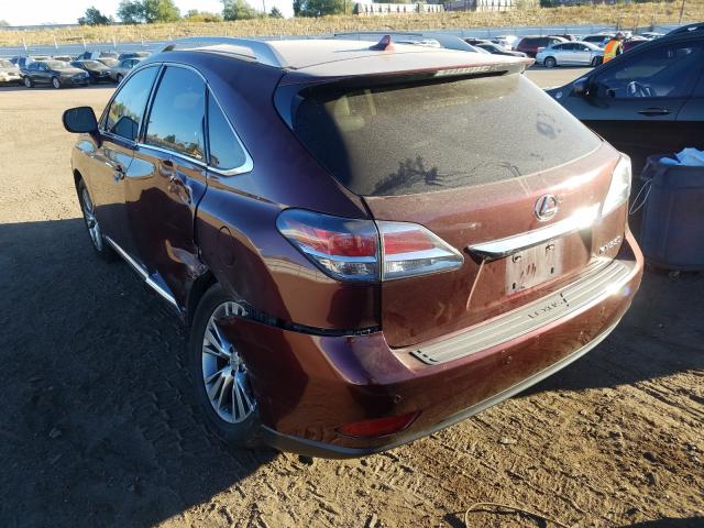 2013 LEXUS RX 350 2T2ZK1BA4DC112367