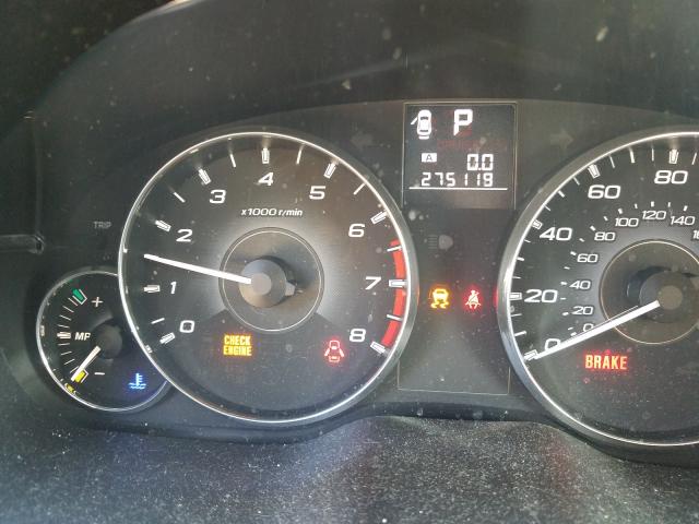 2011 SUBARU LEGACY 2.5 4S3BMBA66B3237234