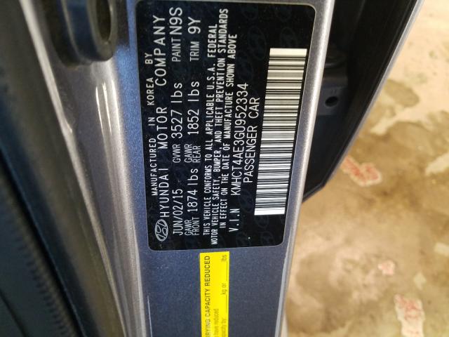 2016 HYUNDAI ACCENT SE KMHCT4AE3GU952334