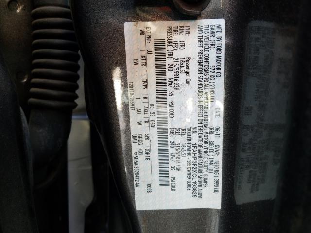 2012 FORD FOCUS 1FAHP3F2XCL193825