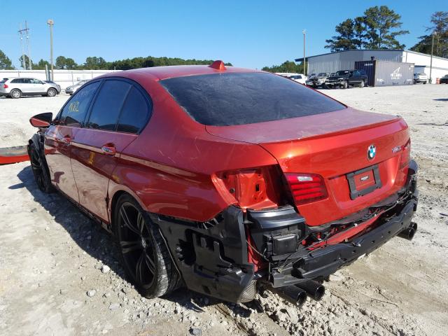 2016 BMW M5 WBSFV9C58GD595764