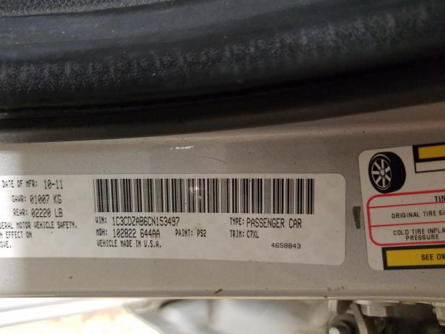 2012 DODGE AVENGER SE 1C3CDZAB6CN153497
