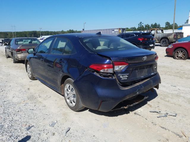 2020 TOYOTA COROLLA LE JTDEPRAE6LJ011681