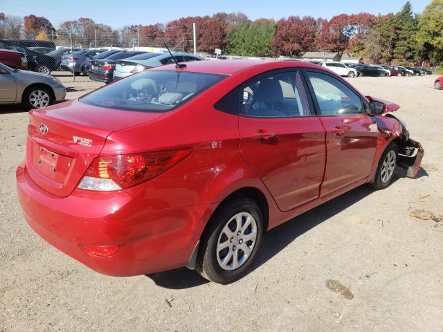 2014 HYUNDAI ACCENT GLS KMHCT4AE4EU753936