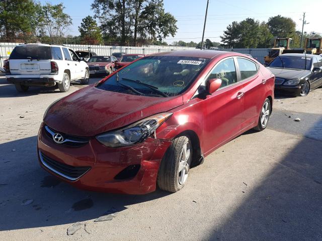 2012 HYUNDAI ELANTRA GL KMHDH4AE1CU467240