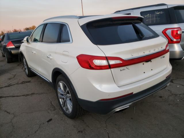 2016 LINCOLN MKX RESERV 2LMTJ8LP0GBL50092