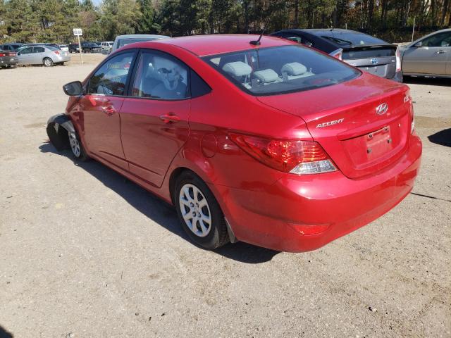 2014 HYUNDAI ACCENT GLS KMHCT4AE4EU753936