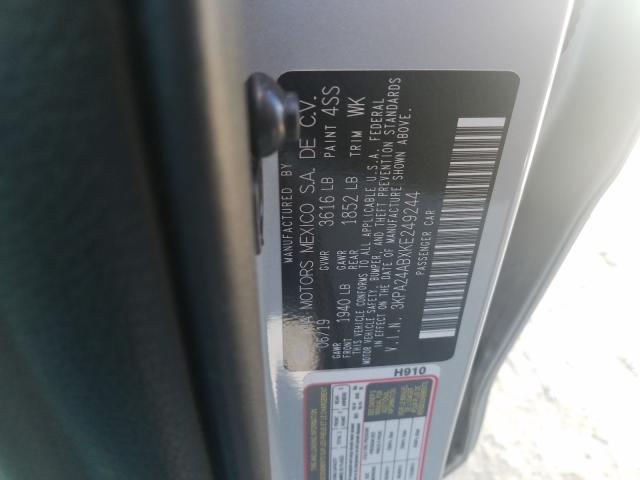 2019 KIA RIO S 3KPA24ABXKE249244