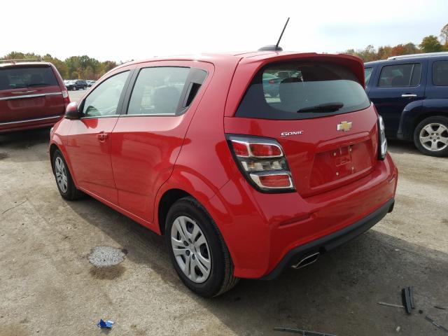 2020 CHEVROLET SONIC 1G1JG6SB8L4114075