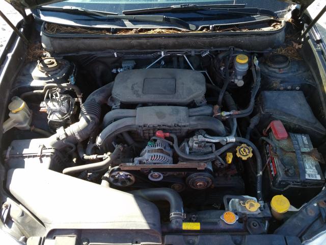 2011 SUBARU LEGACY 2.5 4S3BMBA66B3237234