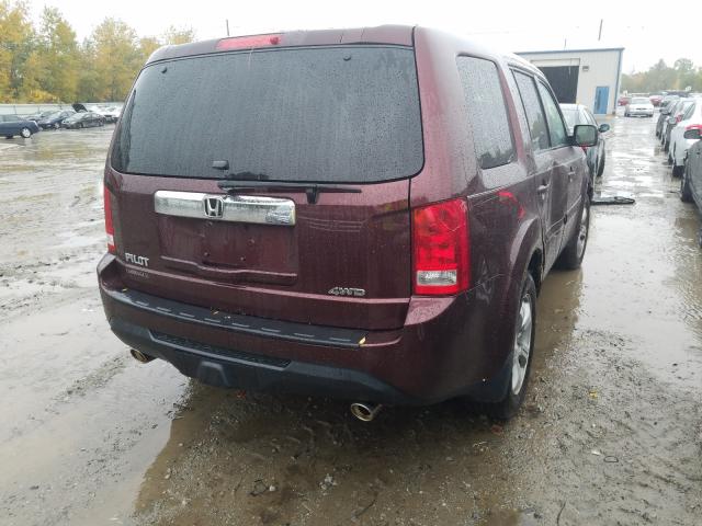 2013 HONDA PILOT EX 5FNYF4H47DB003792