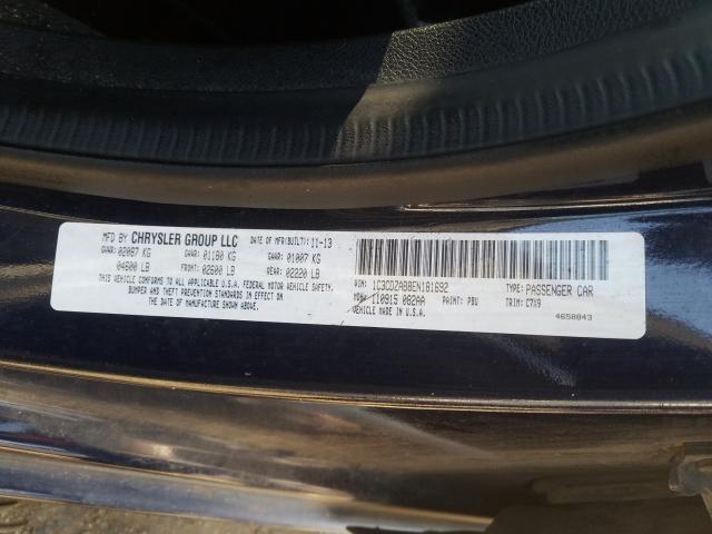 2014 DODGE AVENGER SE 1C3CDZAB8EN181692