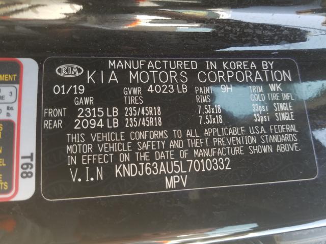 2020 KIA SOUL GT LI KNDJ63AU5L7010332