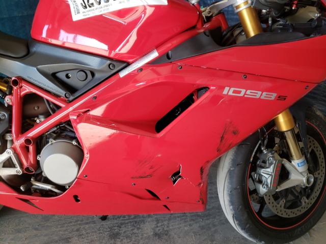 2008 DUCATI 1098 BASE ZDM1XBEW58B016787