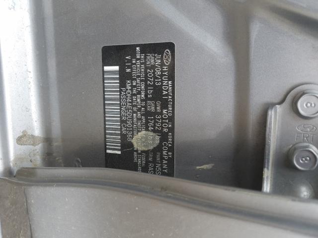 2013 HYUNDAI ELANTRA GL KMHDH4AE5DU901368