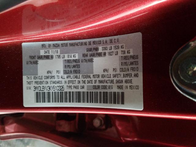 2019 TOYOTA YARIS L 3MYDLBYV3KY510325