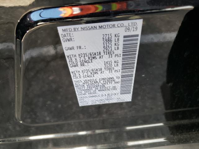 2020 INFINITI QX60 LUXE 5N1DL0MN0LC518297