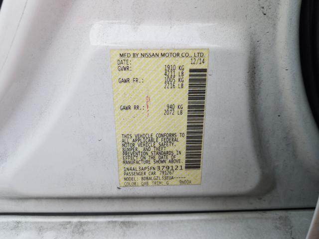 2015 NISSAN ALTIMA 2.5 - 1N4AL3AP5FN379121