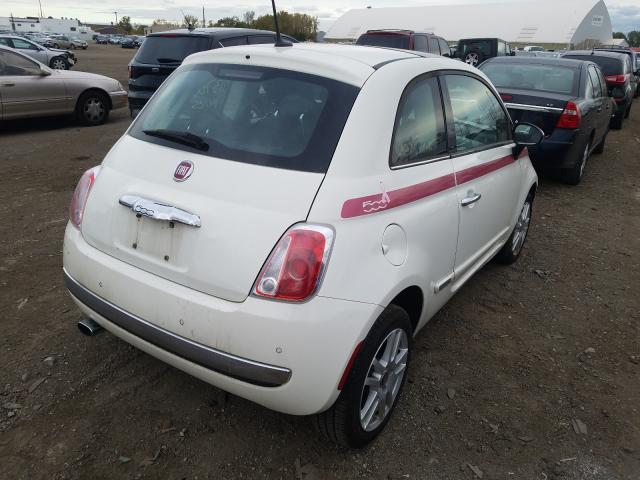2012 FIAT 500 LOUNGE 3C3CFFCR3CT195077
