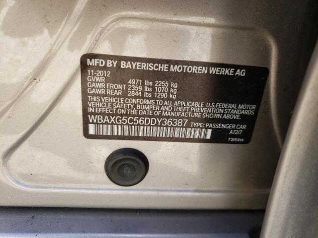 2013 BMW 528 I WBAXG5C56DDY36387