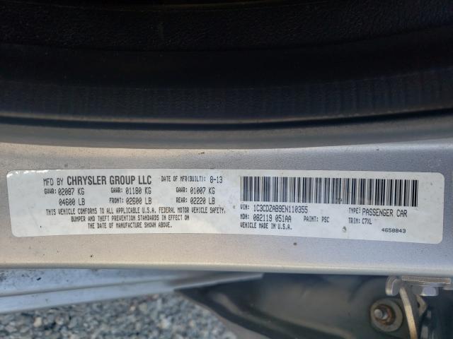 2014 DODGE AVENGER SE 1C3CDZAB9EN110355