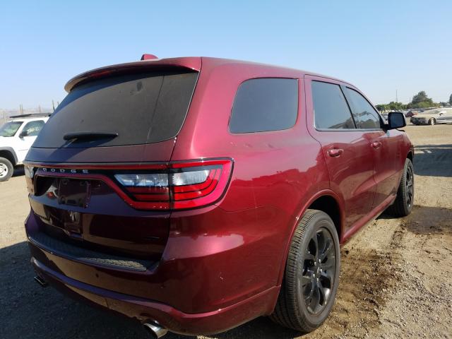 Dodge Durango 2 красный матовый