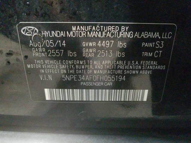 2015 HYUNDAI SONATA SPO 5NPE34AF0FH055194