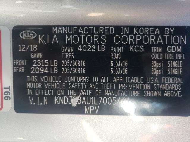 2020 KIA SOUL LX KNDJ23AU1L7005401